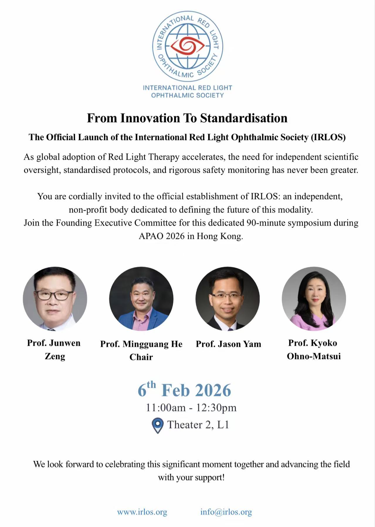 INTERNATIONAL RED LIGHT OPHTHALMIC SOCIETY